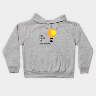 The light of knowledge Kids Hoodie